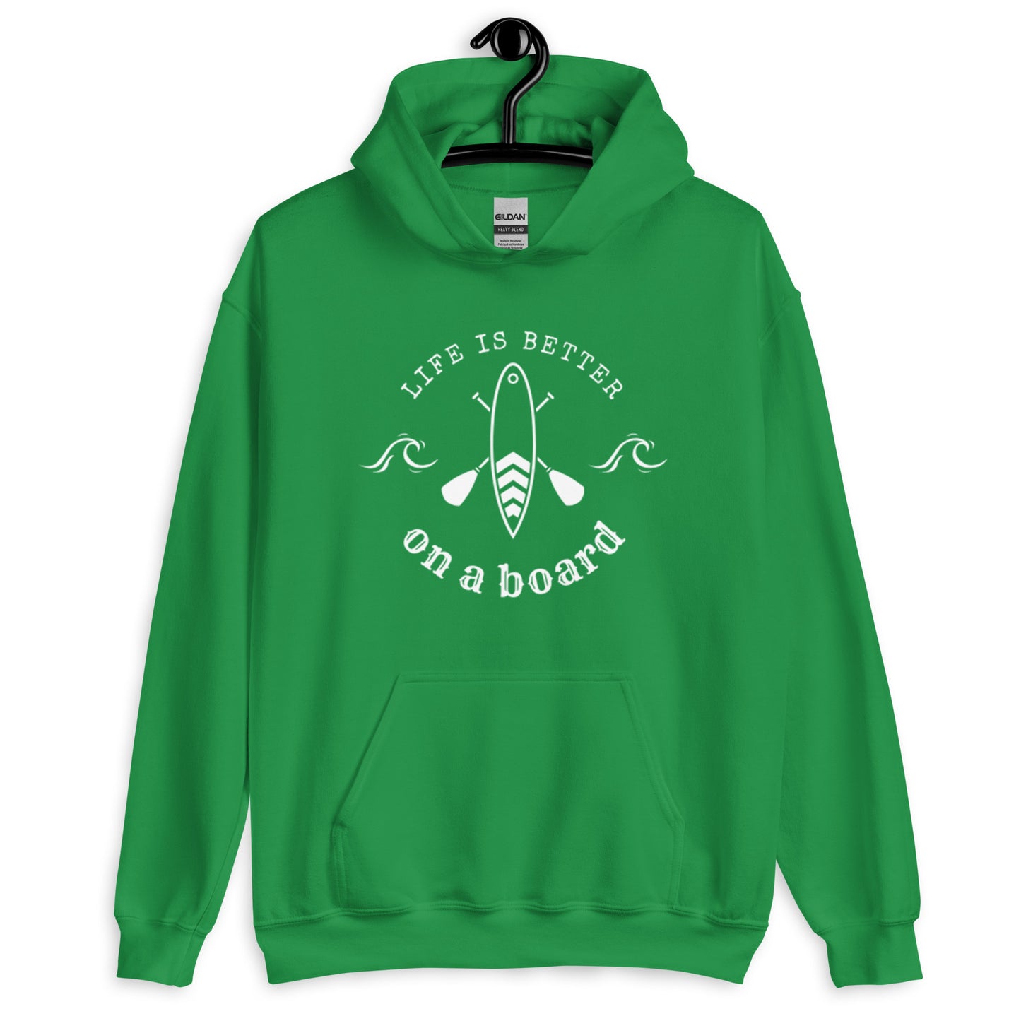 Womens Life is Better on a Board Hoodie