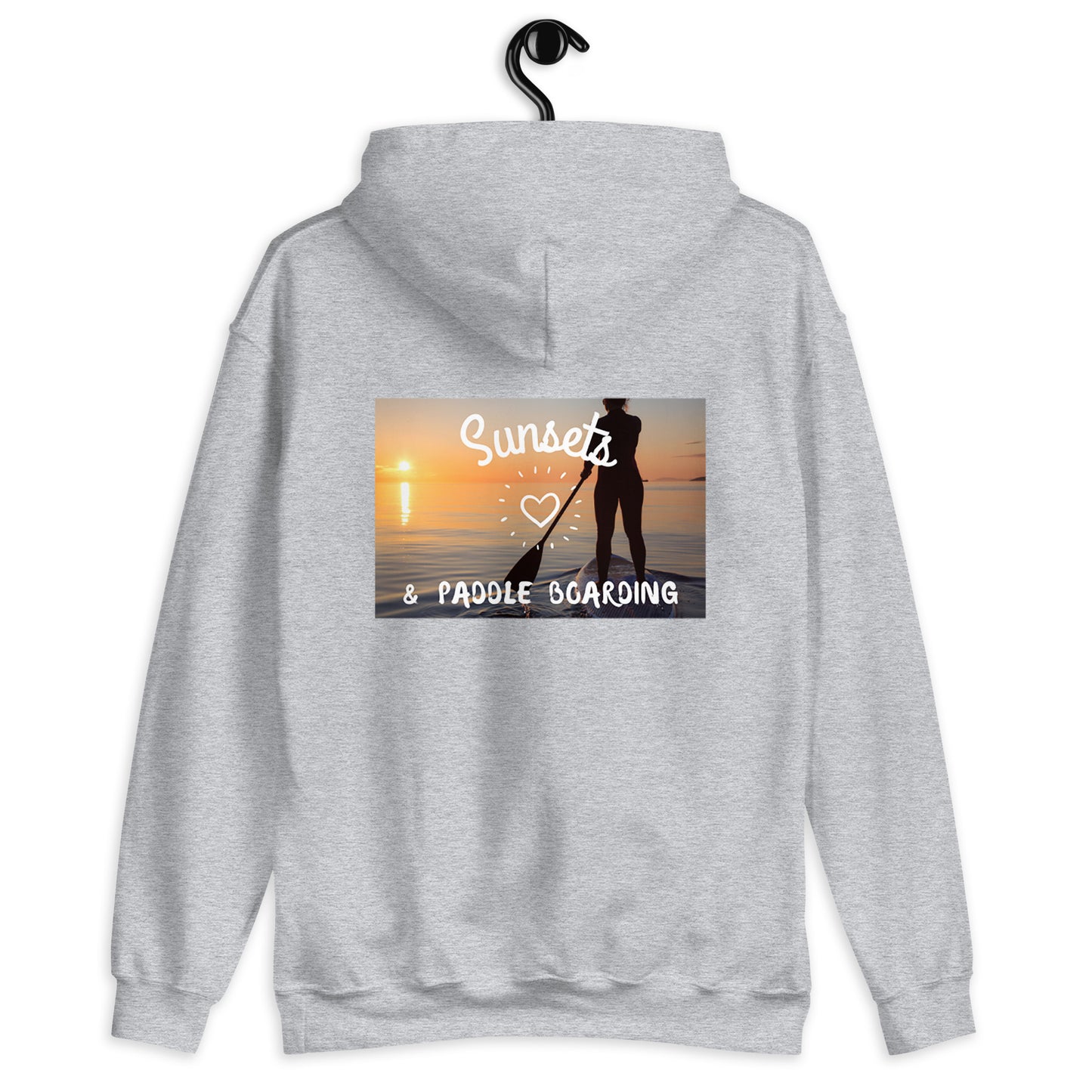 Womens Sunsets <3 & Paddle boarding hoodie