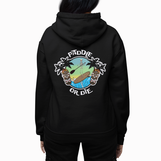 Womens Paddle or Die Hoodie soft style