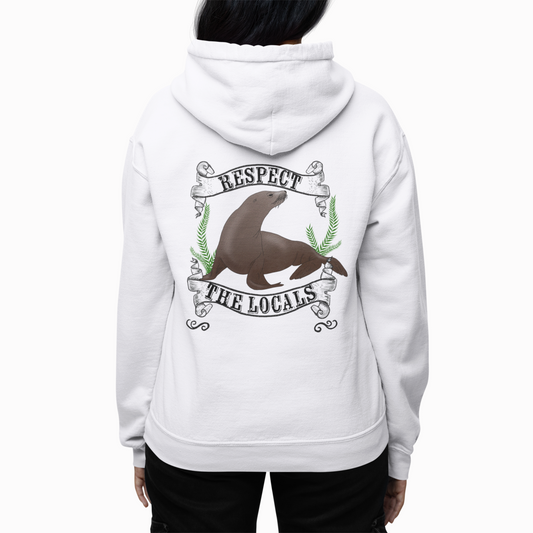 Women's Respect the Locals SEA LION soft hoodie