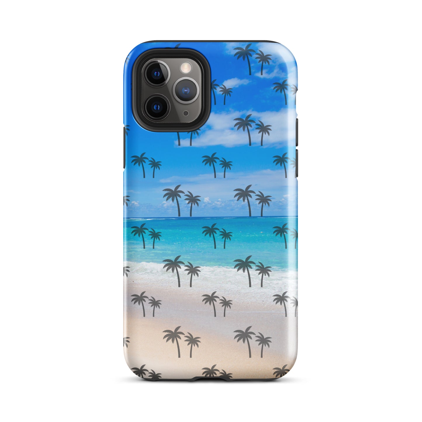 Palm Tree Beach pattern Tough Case for iPhone®