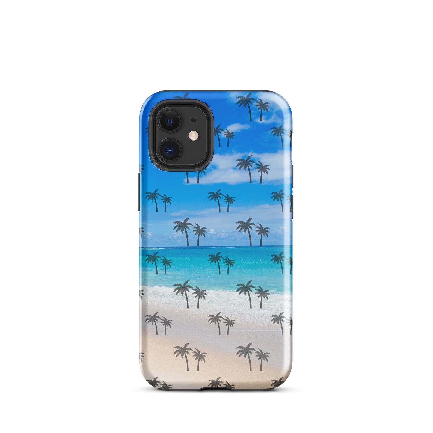 Palm Tree Beach pattern Tough Case for iPhone®