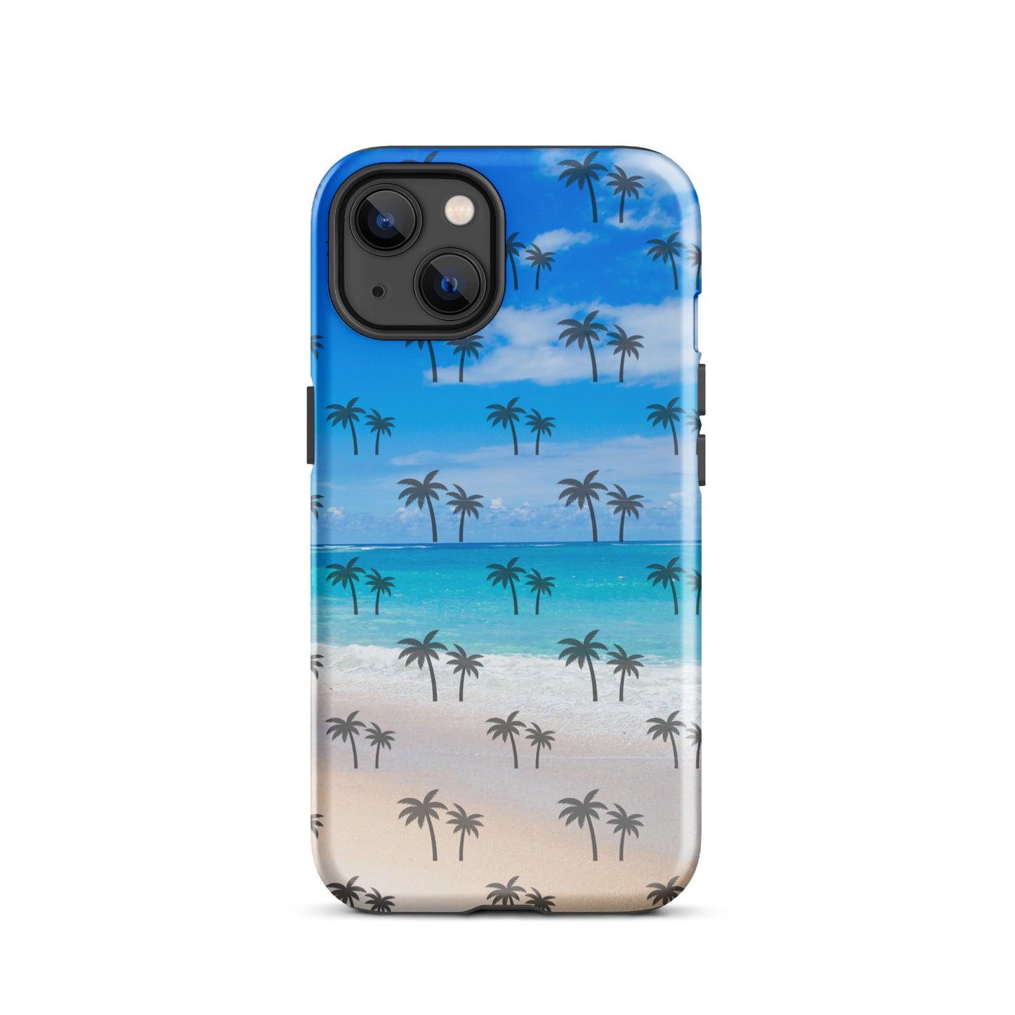 Palm Tree Beach pattern Tough Case for iPhone®