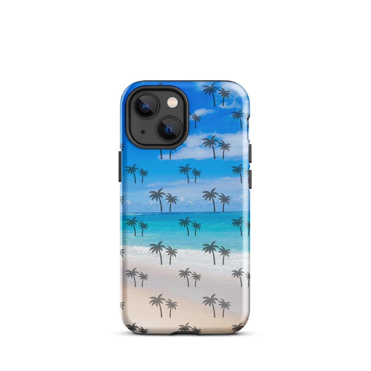 Palm Tree Beach pattern Tough Case for iPhone®