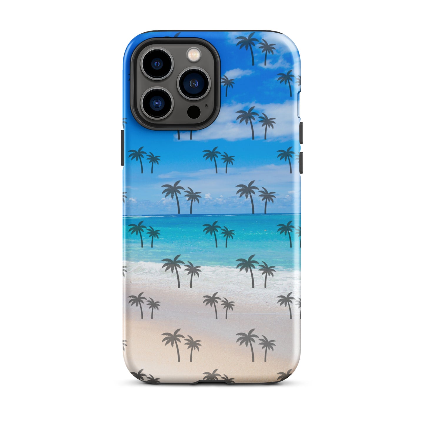 Palm Tree Beach pattern Tough Case for iPhone®