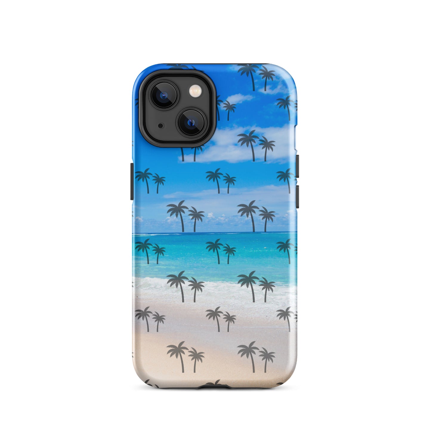 Palm Tree Beach pattern Tough Case for iPhone®