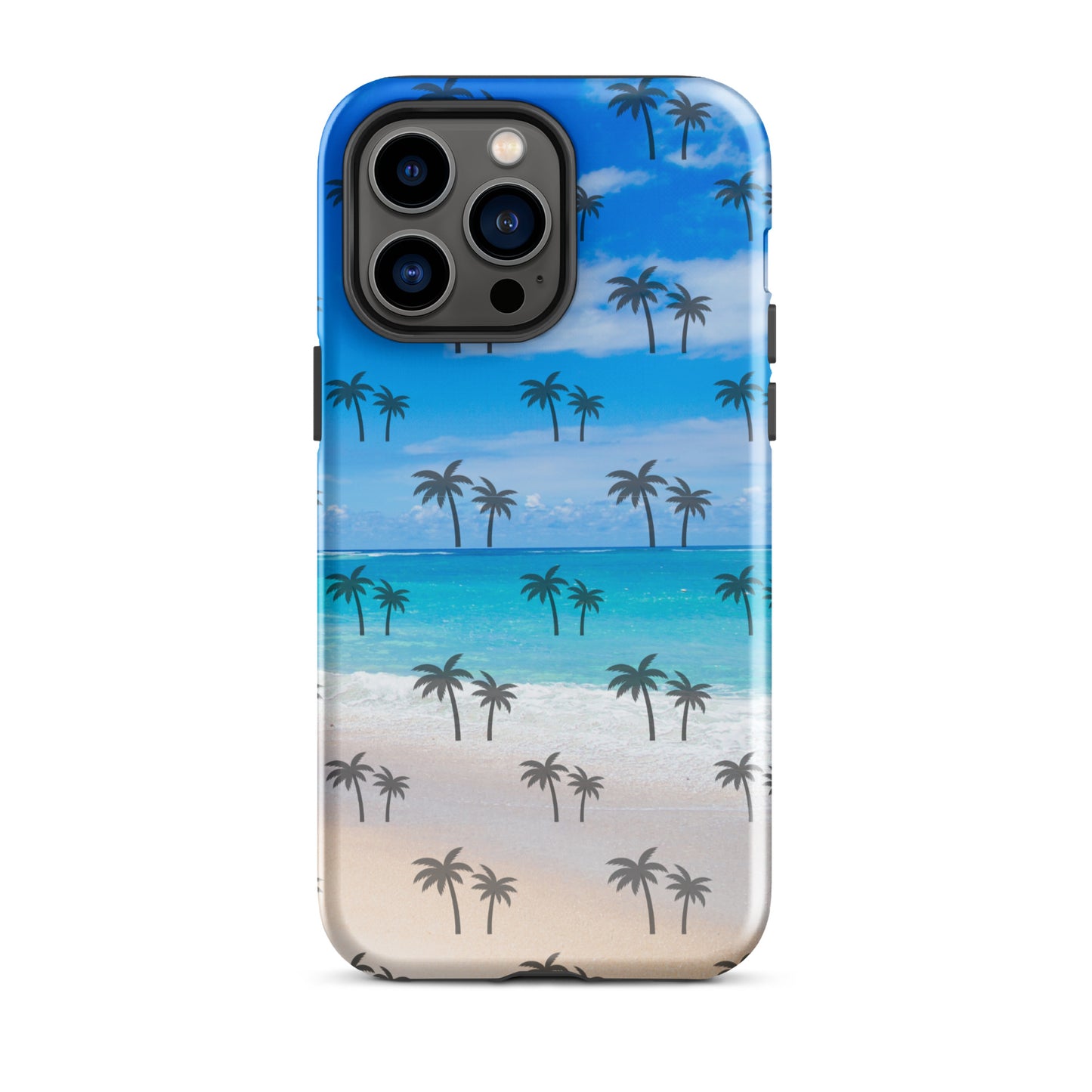 Palm Tree Beach pattern Tough Case for iPhone®