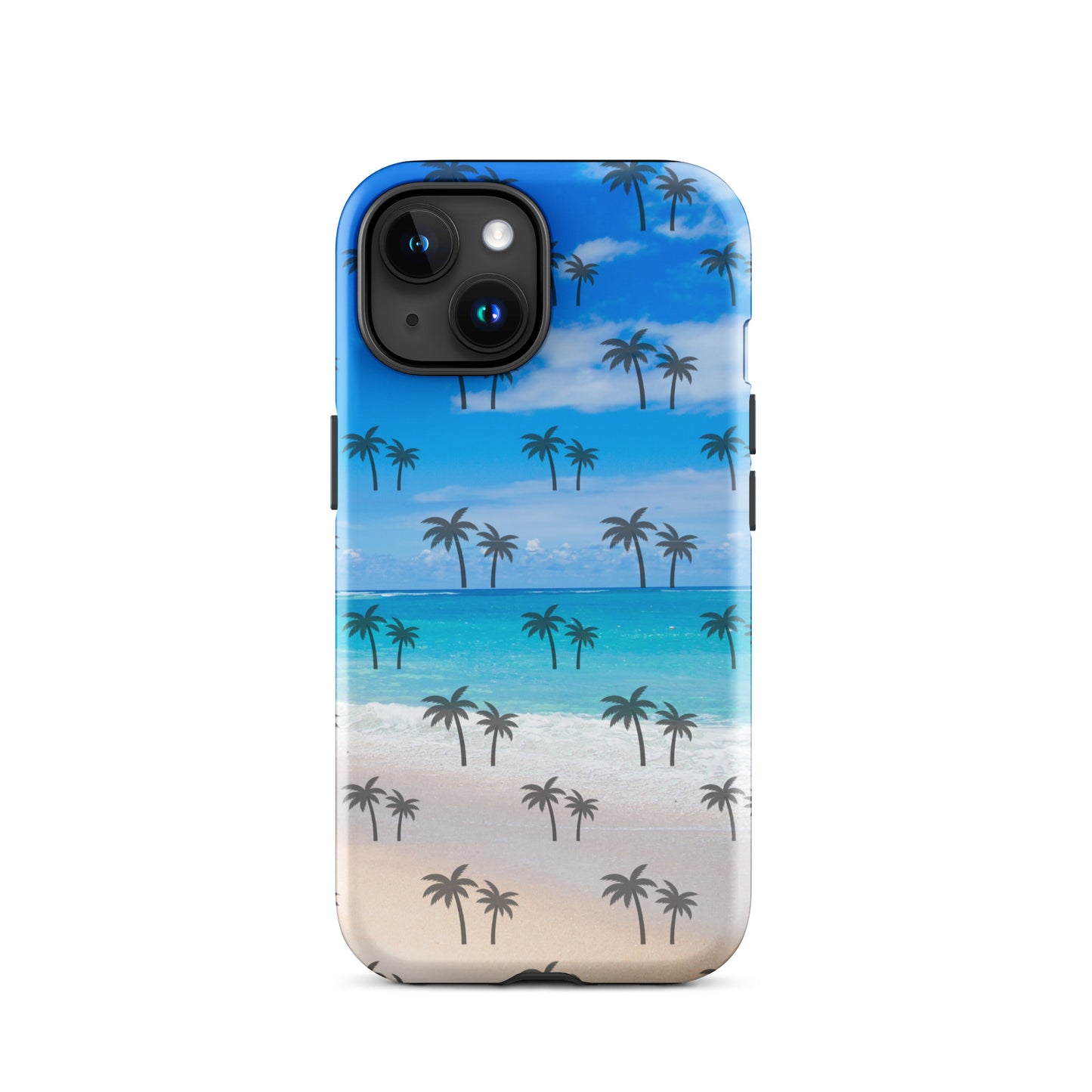 Palm Tree Beach pattern Tough Case for iPhone®