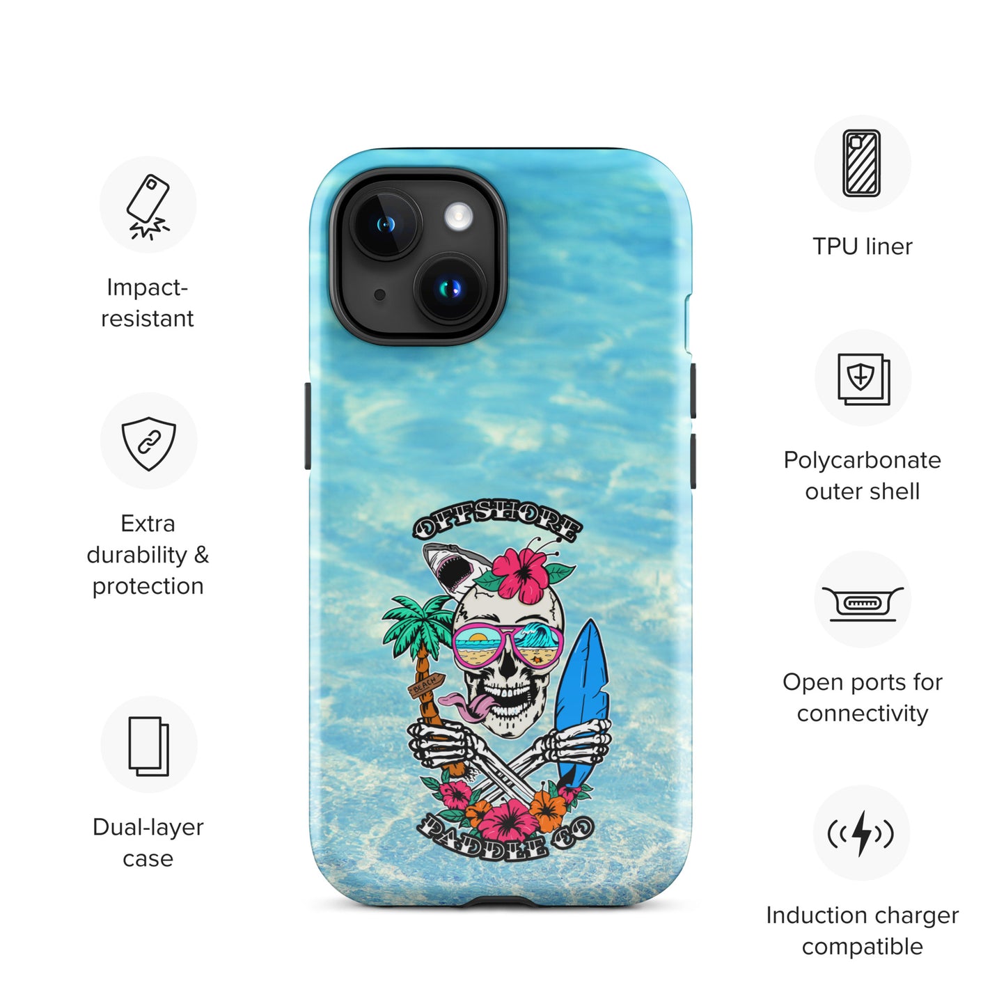 Take me to the Beach Tough Case for iPhone®