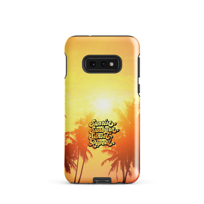 Sunrise Sunburn Sunset Repeat Tough case for Samsung®