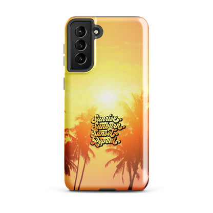 Sunrise Sunburn Sunset Repeat Tough case for Samsung®