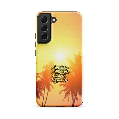 Sunrise Sunburn Sunset Repeat Tough case for Samsung®