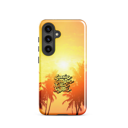 Sunrise Sunburn Sunset Repeat Tough case for Samsung®