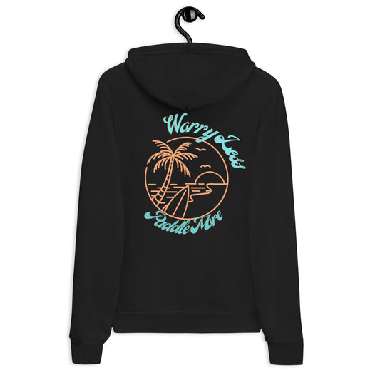 Womens soft Worry Less Paddle More hoodie