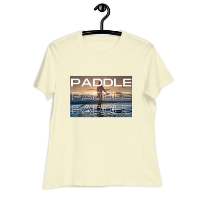 Women's PADDLE PADDLE PADDLE Relaxed T-Shirt