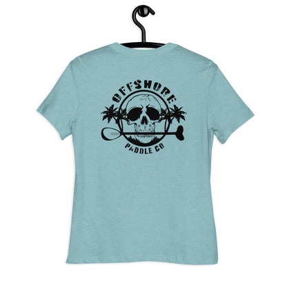 Womens Offshore Paddle Co logo Relaxed fit T-Shirt