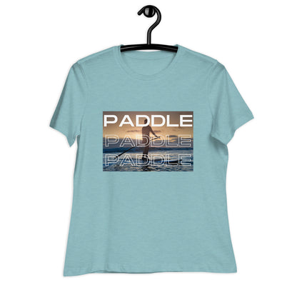 Women's PADDLE PADDLE PADDLE Relaxed T-Shirt