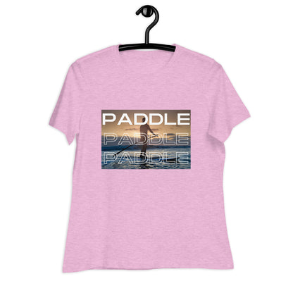 Women's PADDLE PADDLE PADDLE Relaxed T-Shirt