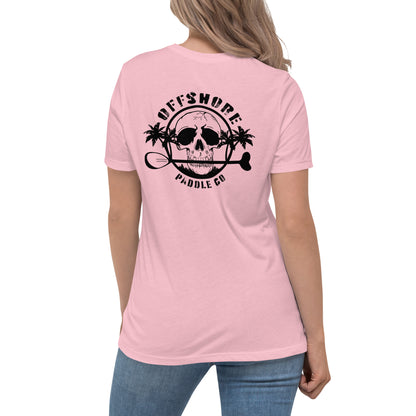 Womens Offshore Paddle Co logo Relaxed fit T-Shirt